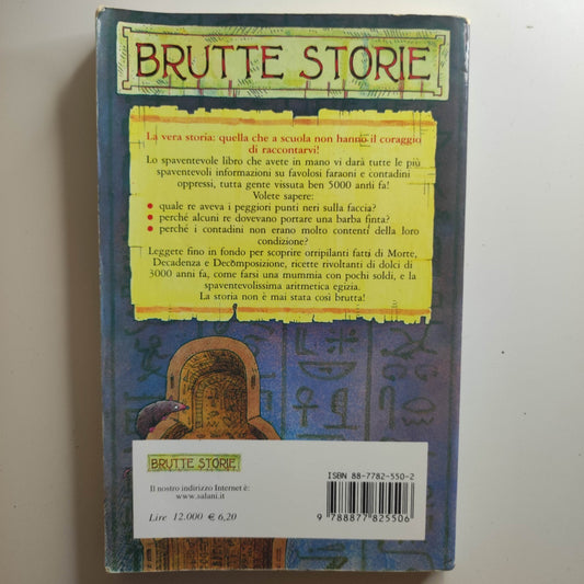TERRY DEARY, PETER HEPPLEWHITE GLI SPAVENTEVOLI EGIZI BRUTTE STORIE SALANI 2001