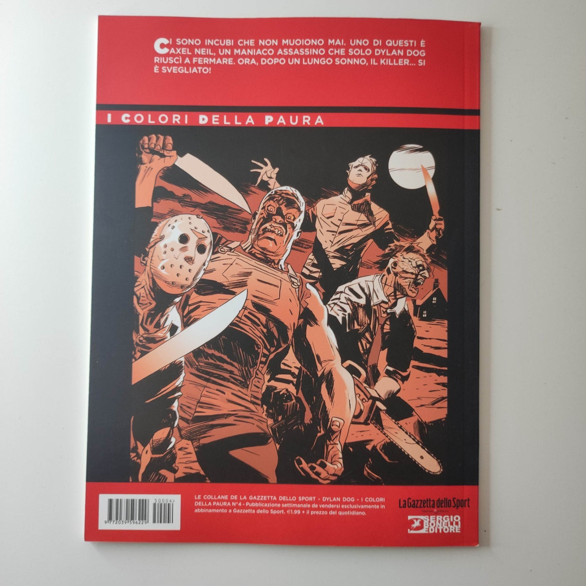 Dylan Dog i colori della paura 4 di Sclavi ed. Bonelli