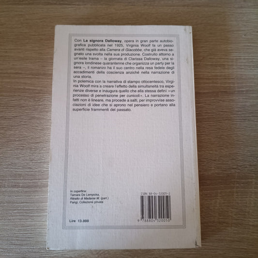 Virginia Woolf - La Signora Dalloway - Classici Oscar Mondadori