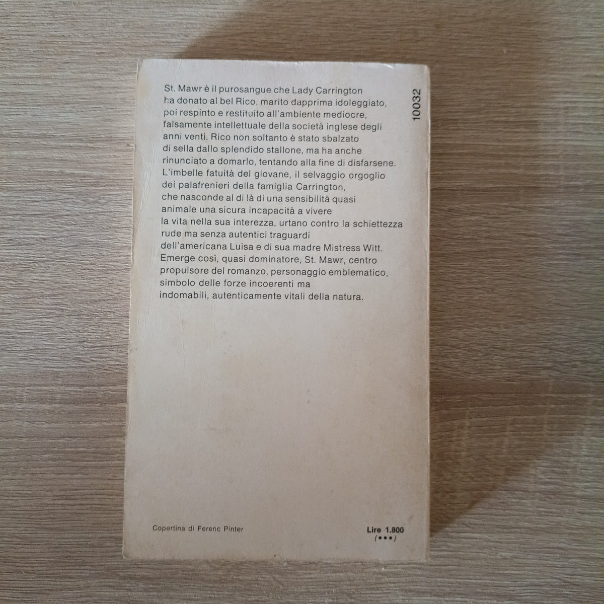 D.h. lawrence - IL PUROSANGUE - Oscar Mondadori