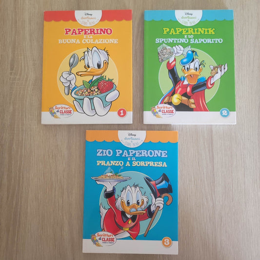 FUMETTO DISNEY : DIVERTIAMOCI A STARE BENE 1-8 SERIE COMPLETA