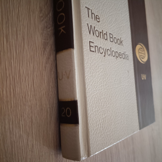THE WORLD BOOK ENCYCLOPEDIA - VOLUME 20 U V 1975