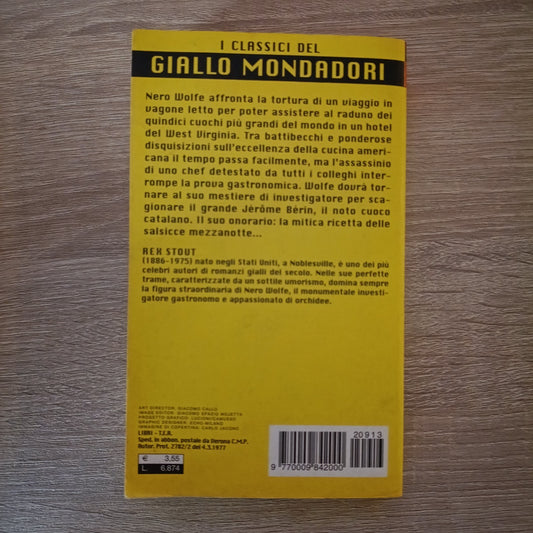 I Classici del Giallo 913 - REX STOUT - ALTA CUCINA