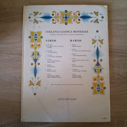 BIANCANEVE Grimm Collana Classica Mondiale Edizione Speciale RUMA 1986