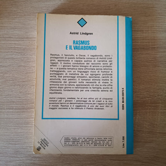 Astrid Lindgren - Rasmus e il vagabondo - Salani