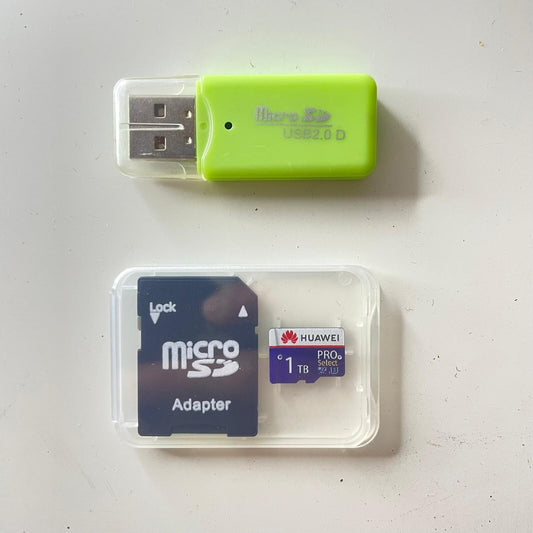 MICRO SD 1TB CON ADATTATORE 2 IN 1 USB 2.0 AD ALTA VELOCITA' (SD-MICRO SD)