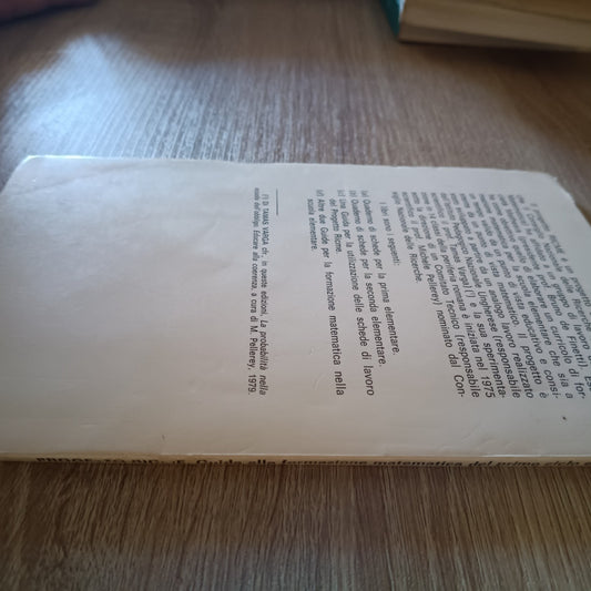 GUIDA ALLA FORMAZIONE MATEMATICA DEL PRIMO CICLO ELEMENTARE Progetto Ricme 1980
