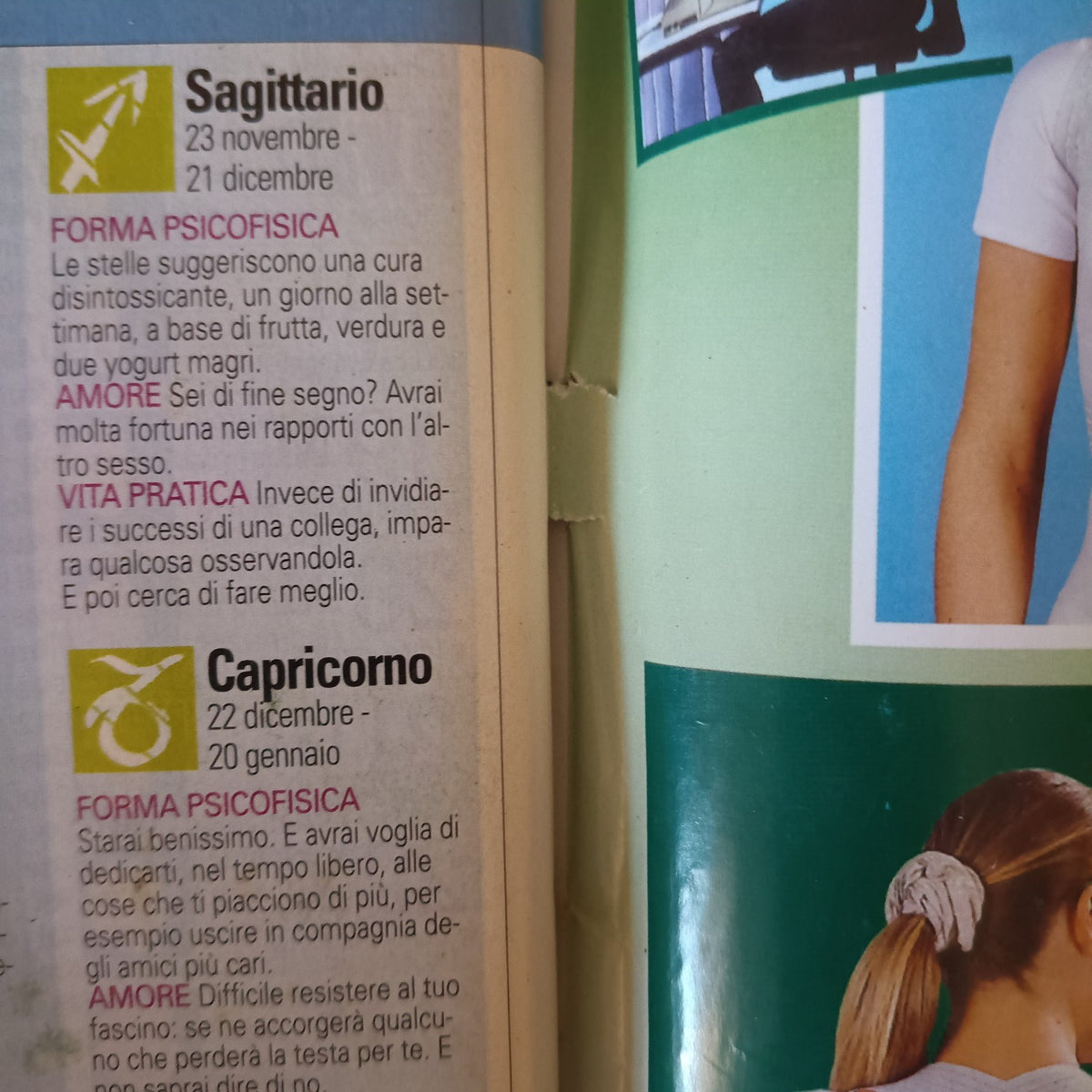 Rivista Starbene - Ottobre 1999 - Mondadori - La Dieta a ore