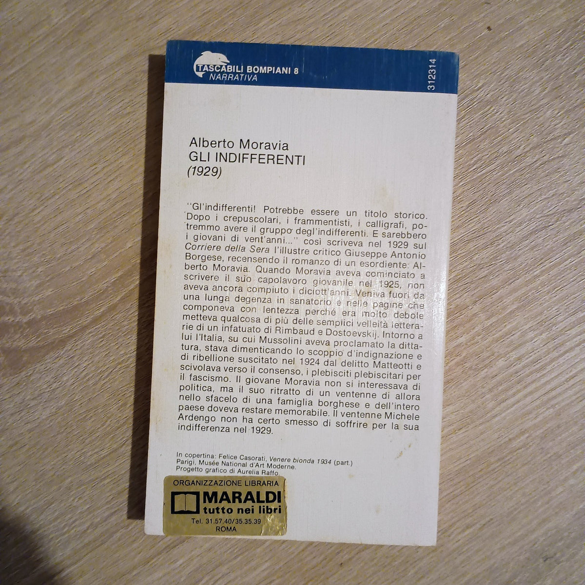 Gli Indifferenti - Alberto Moravia - Tascabili Bompiani