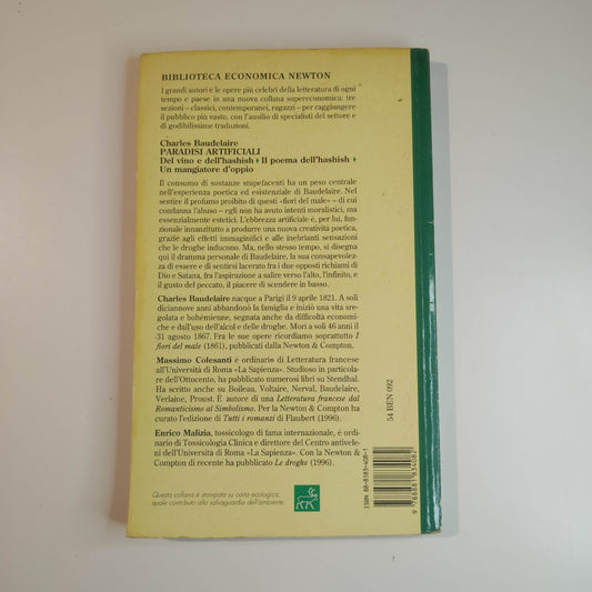 Baudelaire paradisi artificiali