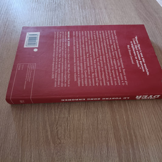LIBRO LE VOSTRE ZONE ERRONEE GUIDA ALL'INDIPENDENZA DELLO SPIRITO - WAYNE DYER