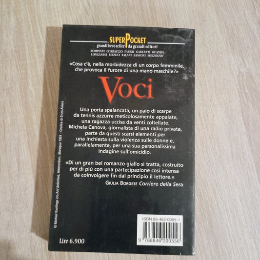 DACIA MARAINI - Voci - RIZZOLI EDIZIONI.1998.SuperPocket.Buone Condizioni.