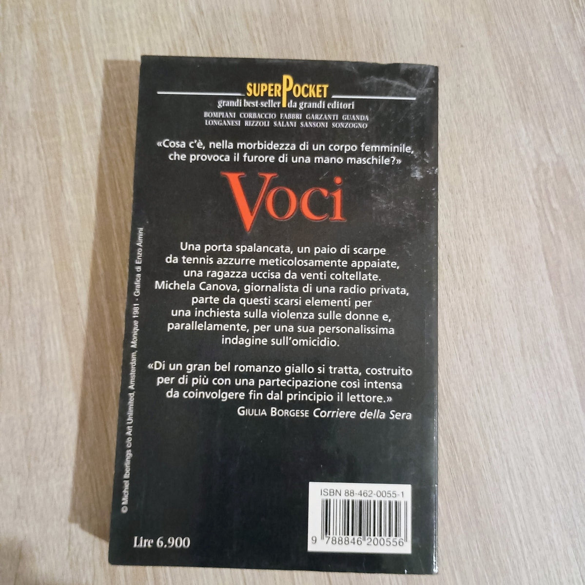 DACIA MARAINI - Voci - RIZZOLI EDIZIONI.1998.SuperPocket.Buone Condizioni.