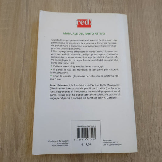 Manuale del Parto Attivo - Janet Balaskas - red!