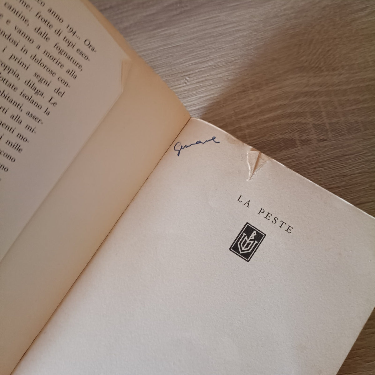 ALBERT CAMUS - LA PESTE - 1971 BOMPIANI