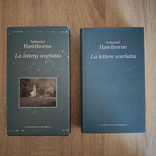 LA LETTERA SCARLATTA. NATHANIEL HAWTHORNE. BIBLIOTECA DI REPUBBLICA.