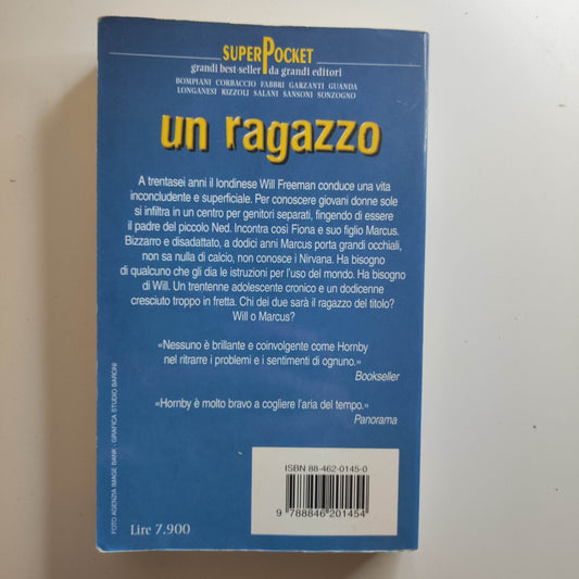 UN RAGAZZO - NICK HORNBY - SUPERPOCKET