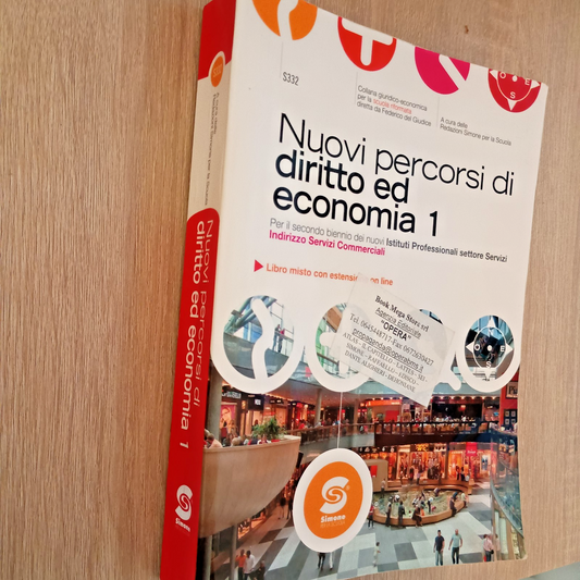 nuovi percorsi di diritto ed economia 1, Simone scuola, cod:9788824433303