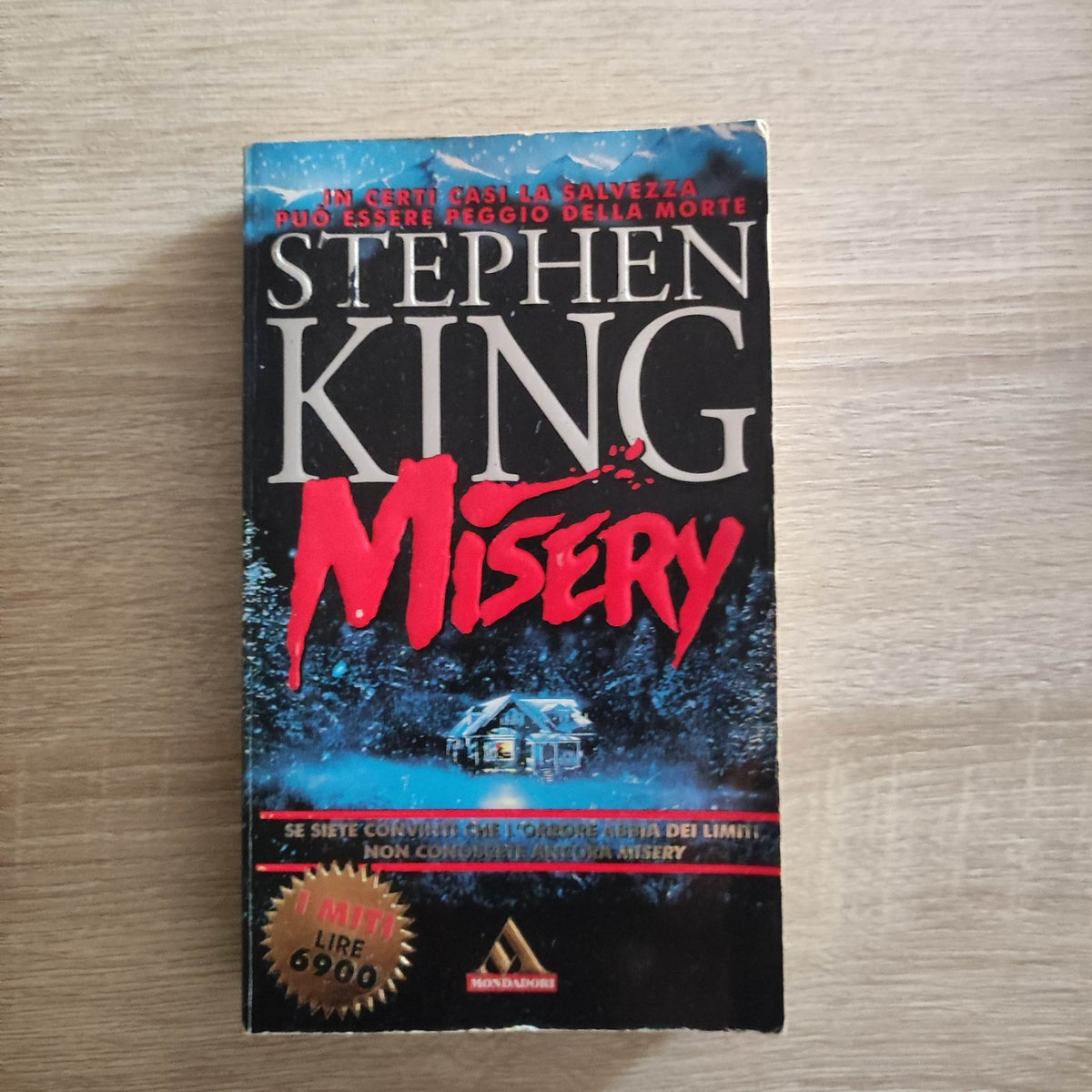 Misery • Stephen King • Mondadori i Miti