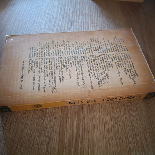 Angelo guerriero romanzo edizione integrale Pearl S. Buch 1962 Mondadori