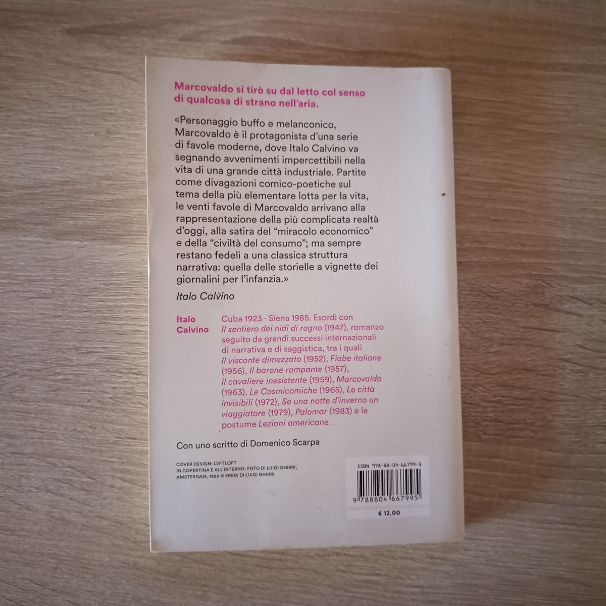 MARCOVALDO ITALO CALVINO OSCAR MODERNI MONDADORI 9788804667995