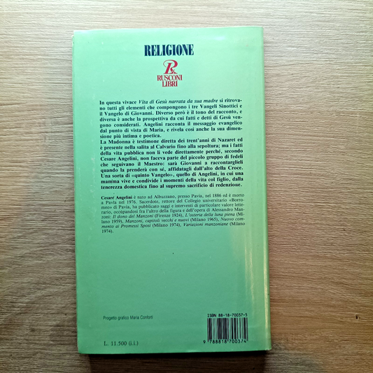LA VITA DI GESU' NARRATA DA SUA MADRE -COD.L7902 -CESARE ANGELINI -RUSCONI LIBRI