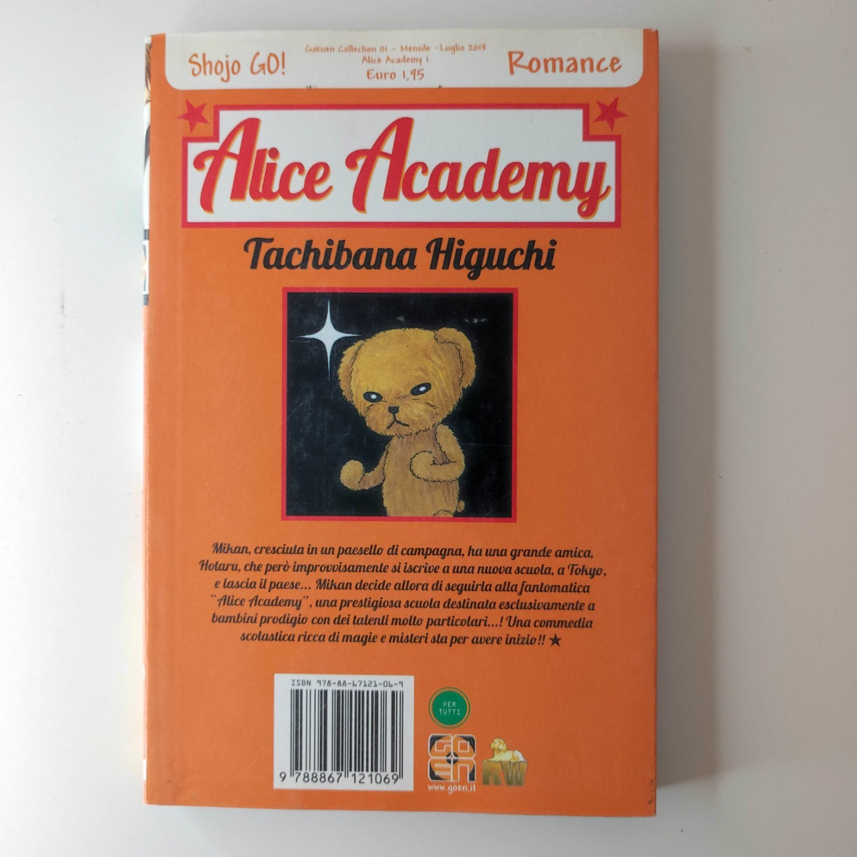 ALICE ACADEMY 1 di TACHIBANA HIGUCHI - GOEN