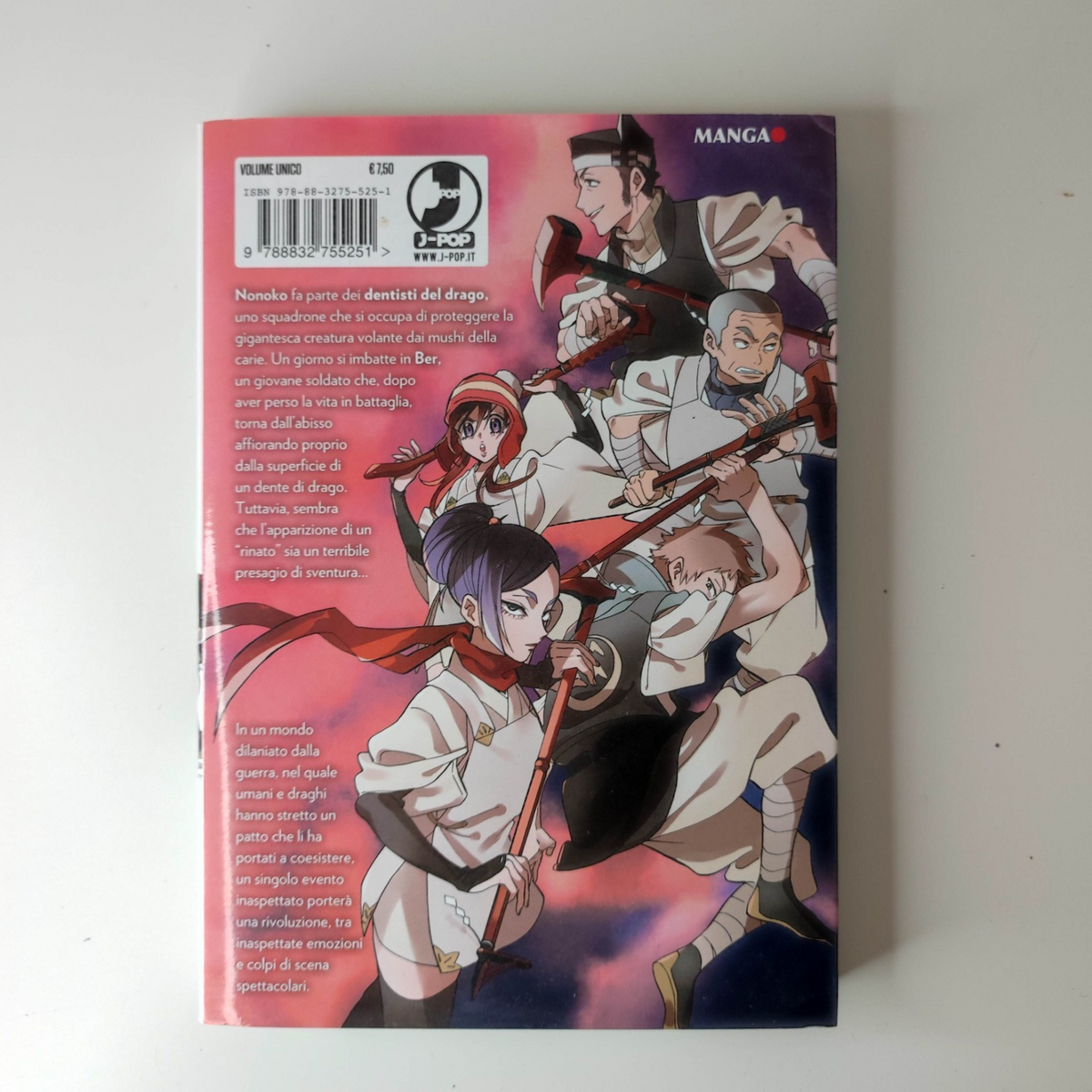 Manga The Dragon Dentist Volume Unico JPop 2017