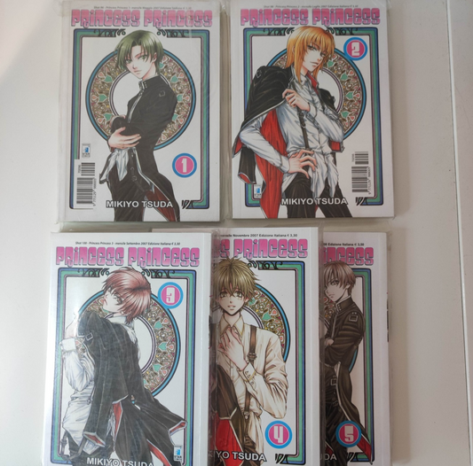 PRINCESS PRINCESS - SERIE COMPLETA N°1/5 - STAR COMICS - in italiano