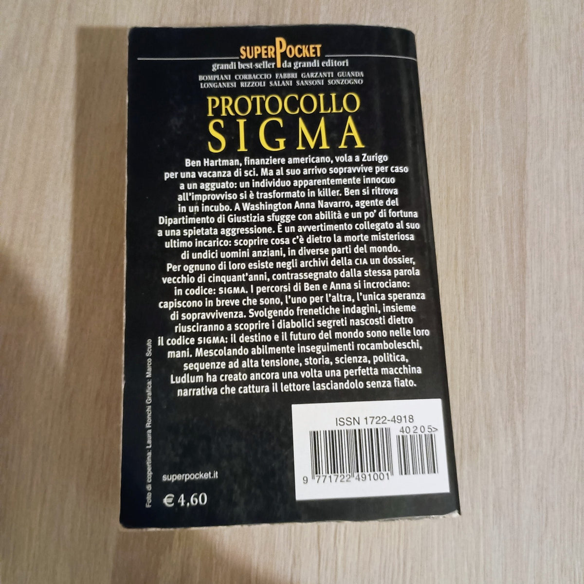 Robert Ludlum - Protocollo Sigma - SuperPoket