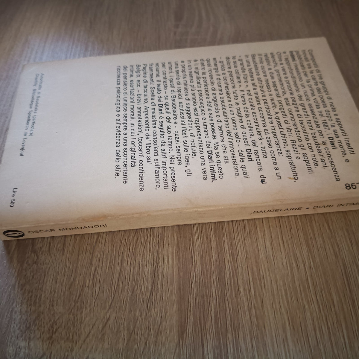 Diari intimi - Charles Baudelaire - Oscar Mondadori