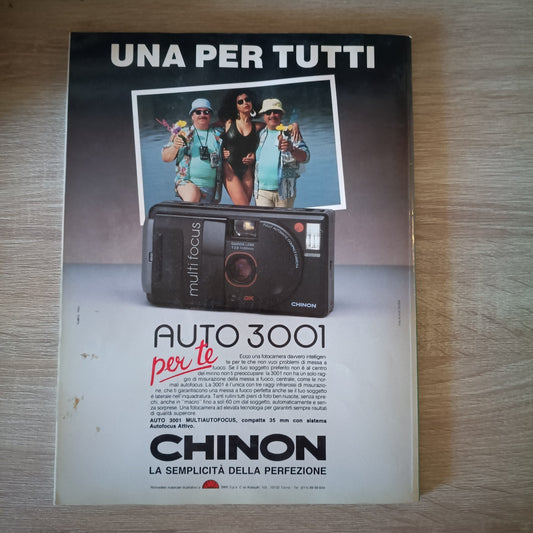 Rivista NATURA OGGI agosto 1988 isola d'Elba Dolomiti squalo estate