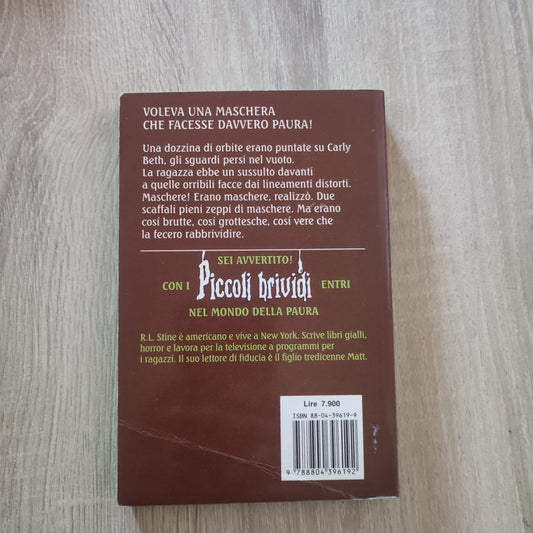 Libro Piccoli Brividi - LA MASCHERA MALEDETTA - R.L. STINE