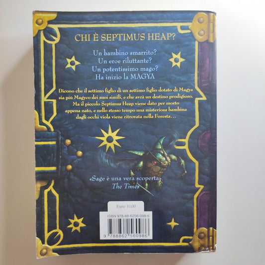 Septimus Heap MAGYA - Angie Sage - 2009 Salani - LIBRO PER RAGAZZI