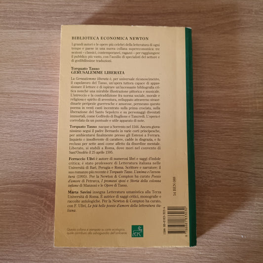 Tasso - gerusalemme liberata - Economica newton LIRE