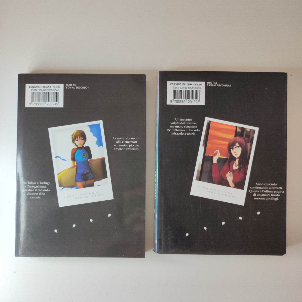 5 CM AL SECONDO - STAR COMICS MAKOTO - SHINKAI