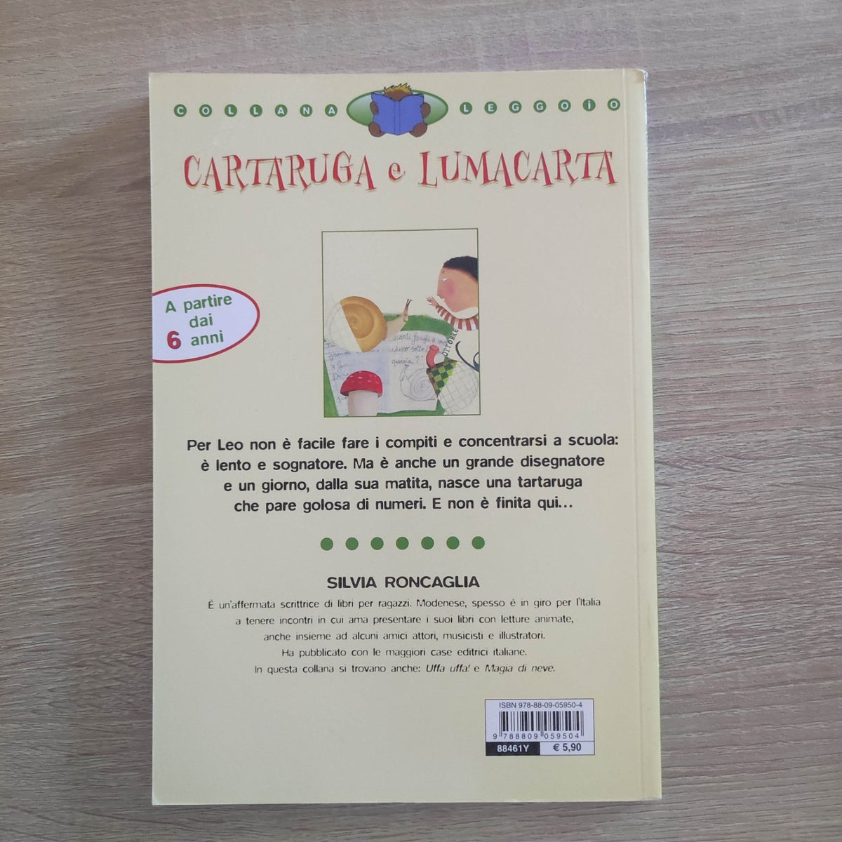 CARTARUGA E LUMACARTA Silvia Roncaglia 2016 LEGGO IO GIUNTI SCUOLA Cerretti