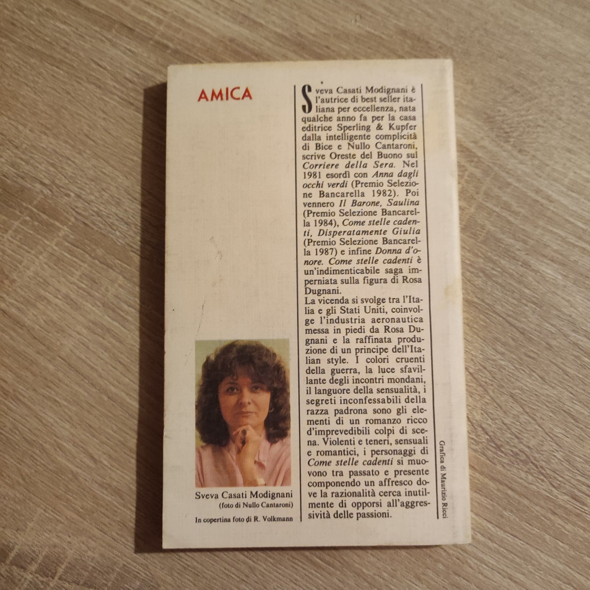 libro- COME STELLE CADENTI -parte 1°- SVEVA CASATI- MODIGNANI AMICA -1985-KUPFER