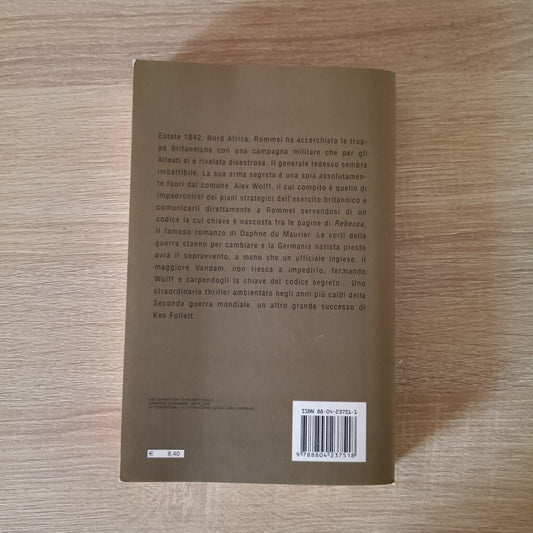 OSCAR IL CODICE REBECCA - KEN FOLLETT - MONDADORI