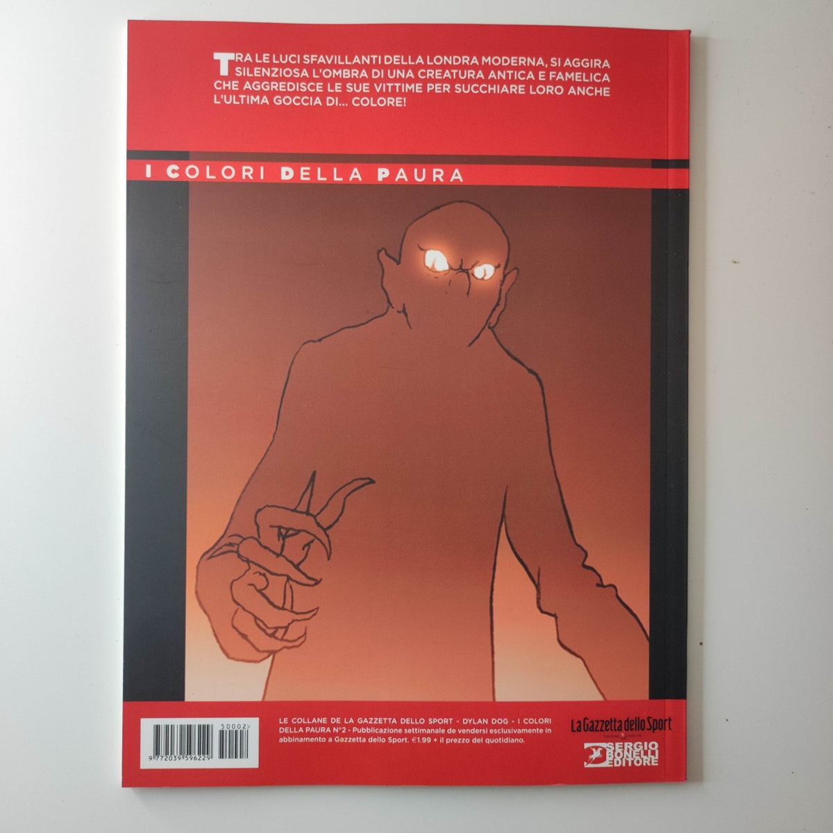 Dylan Dog i colori della paura 2 di Sclavi ed. Bonelli