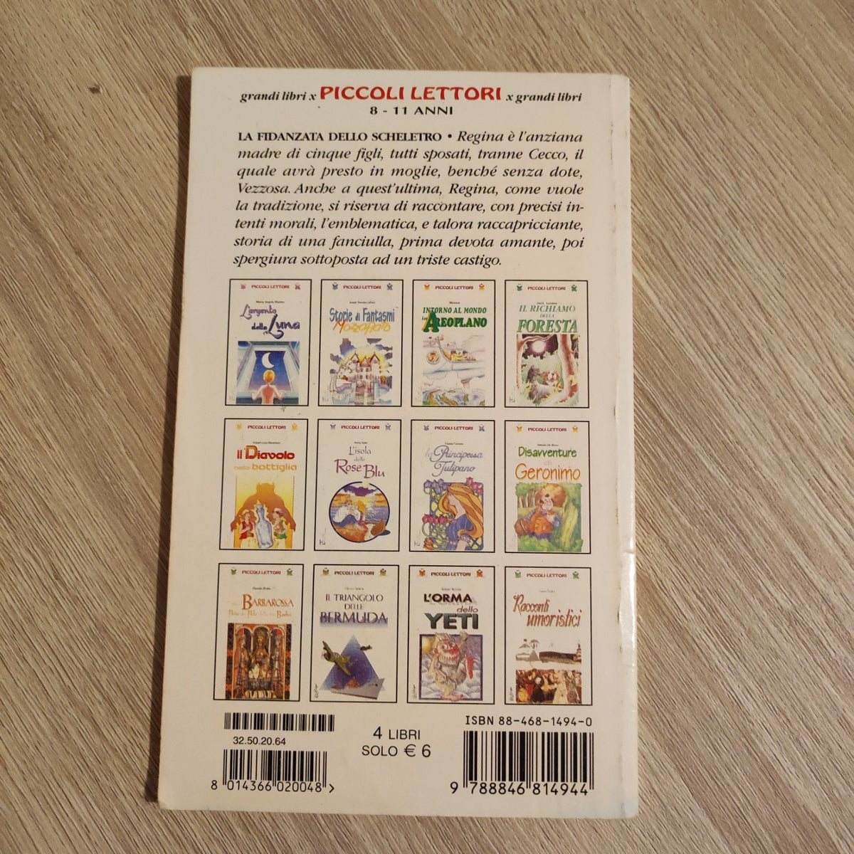 LA FIDANZATA DELLO SCHELETRO – PICCOLI LETTORI - EMMA PARODI - LA SPIGA