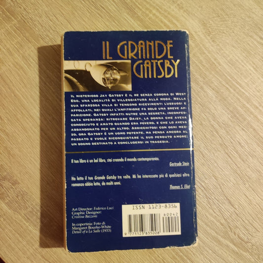 Il grande Gatsby Fitzgerald francis scott Mondadori miti libro musica jazz nuovo