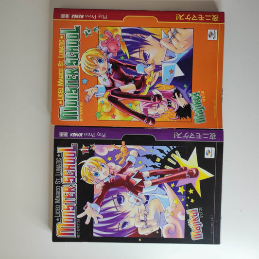 Serie completa Play Press MONSTER SCHOOL 1/2