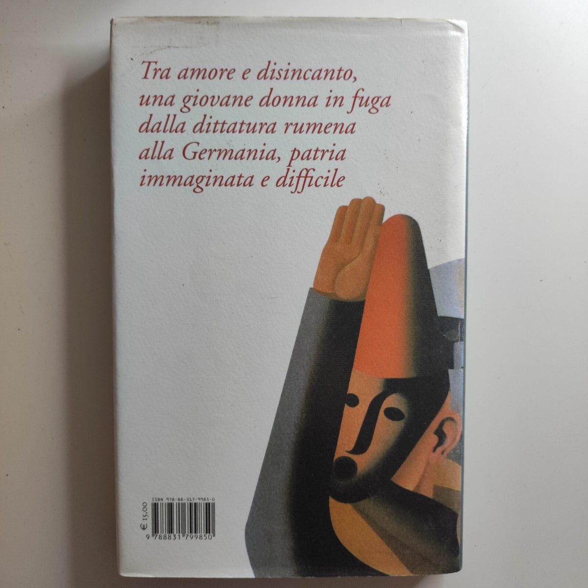 HERTA MULLER - IN VIAGGIO SU UNA GAMBA SOLA - MARSILIO 1992 - 97888317998
