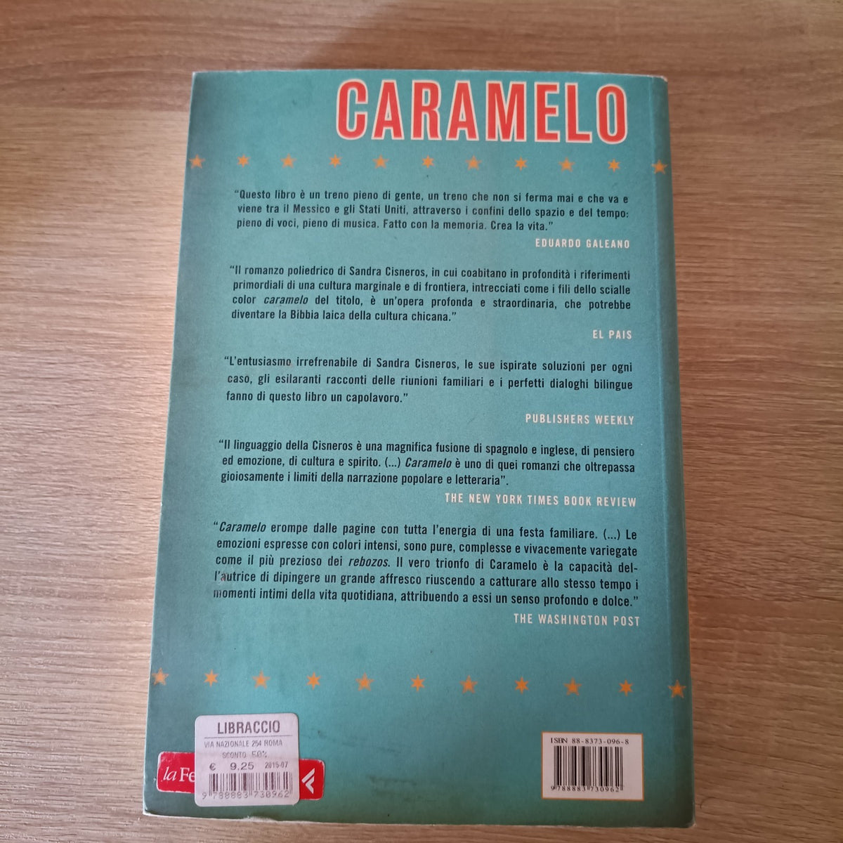 Sandra Cisneros - CARAMELO o Puro cuento - La Nuova Frontiera