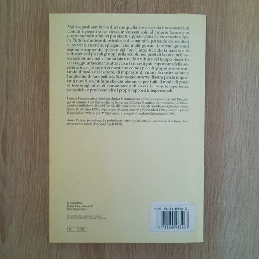 Stare meglio insieme - Francescato - Psicologia Oscar Mondadori