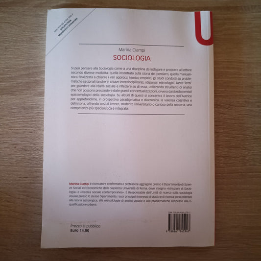 Sociologia - Concetti fondamentali - Marina Ciampi - Mondadori Università