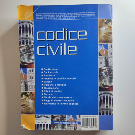 Codice Civile - Turismo e Ristorazione del 2006 - Elmondo Scuola & Azienda