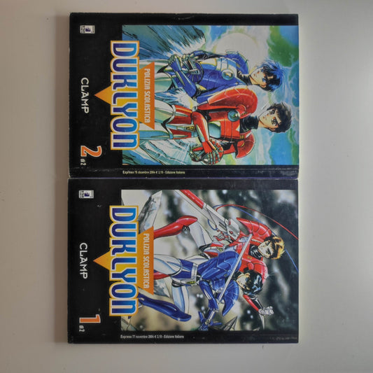 POLIZIA SCOLASTICA DUKLYON - SERIE COMPLETA 1/2 - STAR COMICS - CLAMP