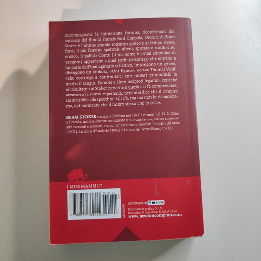 Dracula Bram Stoker Newton Copton 2017 i mini mammut Libro